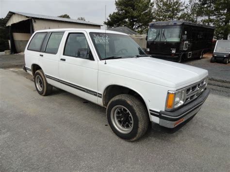 Search 2,362 listings to find the best deals. 1994 White Four 4 Door Chevrolet S10 Blazer 2WD One Owner ...