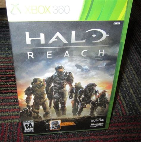 Halo Reach Game F Microsoft Xbox 360 Case Game Manual Trial