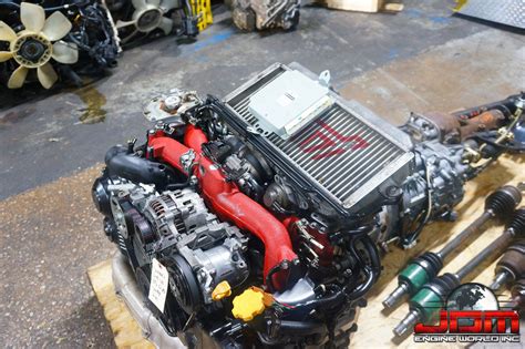 Jdm Subaru Impreza Wrx Sti 20l V8 Turbo Engine 6 Speed Manual Awd