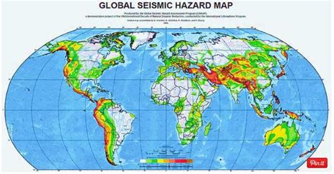 Global Seismic Hazard Map Download Scientific Diagram