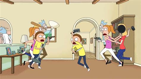 Review Rick And Morty S05e02 Mortyplicity Happy Analysis Mode Seriesly Awesome