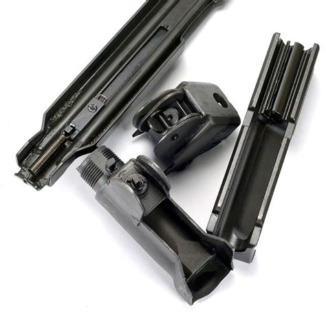 Uzi Parts Kit Deluxe Kit With Quick Detach Wood Stock And Receiver Sections Imi Smg Uzi Kit