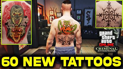 All New Dlc Tattoos In Gta 5 Online Tattoo Guide Best Tattoos