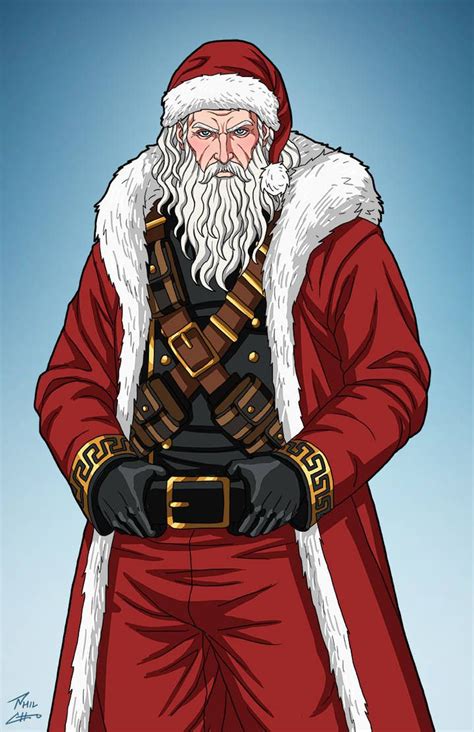 Santa Claus Earth 27 Commission By Phil Cho On Deviantart Cartoon