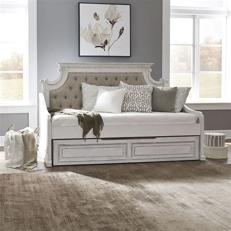 Farmhouse Day Bed Twin Daybed With Trundle Liberty Furniture Furniture