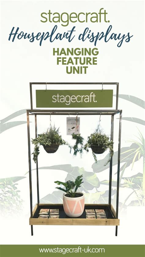 Hanging Feature Unit For Houseplant Retail Displays By Stagecraft Uk