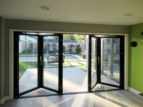 aluminum bi fold door design universal iron doors