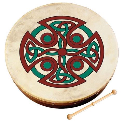 The Bodhrán Is An Irish Frame Drum Ranging From 25 To 65 Cm In Diameter