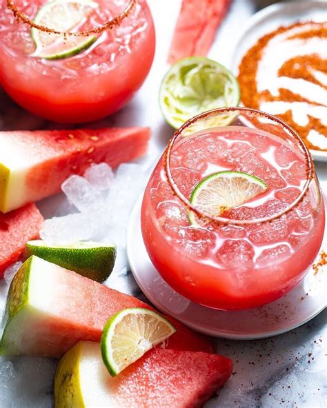 Watermelon Lime Margaritas Recipe By Quin Butter Be Ready The