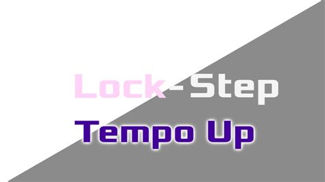 Lockstep Tempo Up Rhythm Heaven YouTube