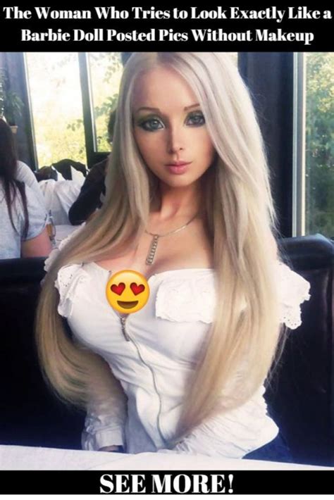 The Woman Who Tries To Look Exactly Like A Barbie Doll Posted Pics