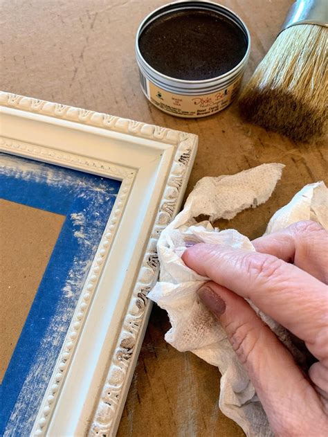 How To Paint Picture Frames The House On Silverado