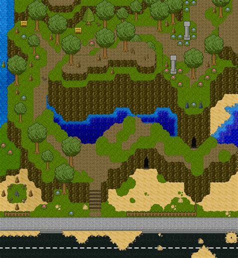 2d Rpg Map Sacred Path By Montai On Deviantart