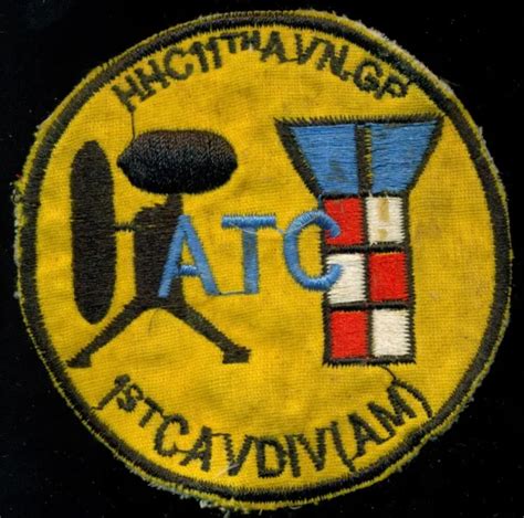 Us Army Hhc 11th Avn Group 1st Cav Division Air Traffic Control Vietnam