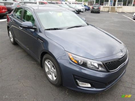 2015 Smokey Blue Metallic Kia Optima Lx 94807187 Photo 2 Gtcarlot