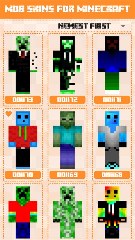 Mob Skins For Minecraft Peamazonesappstore For Android