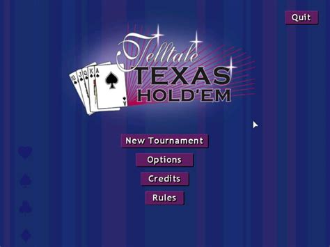 Telltale Texas Holdem Screenshots For Windows Mobygames