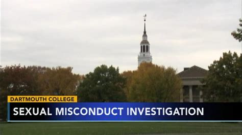Dartmouth Professors Face Sexual Misconduct Investigation