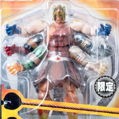 kinnikuman ashuraman rokkishi ver limited romando pvc action figure japan ultimate muscle