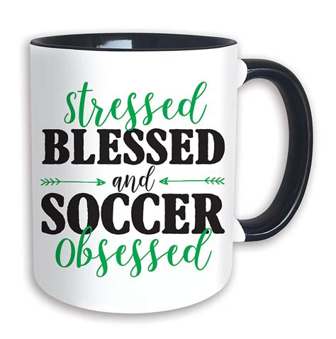 Soccer Obsessed Coffee Mug Moms For Sports Custom Sports Products