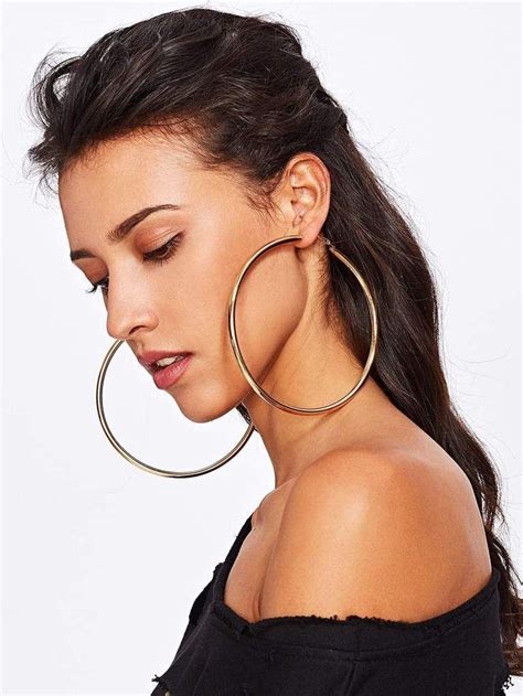 Oversized Hoop Earrings