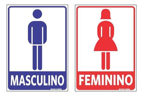 placa banheiro masculino e feminino kit com placas parcelamento my xxx hot girl