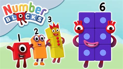 Numberblocks Playing With The Numberblocks Learn To Count Youtube