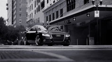 🥇 Audi S6 Cars Grayscale Wallpaper 141872