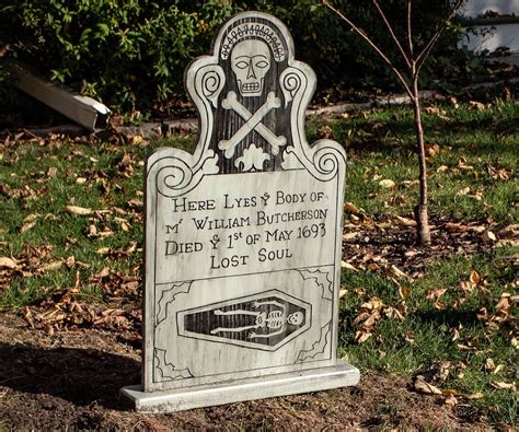 Making Billys Tombstone From Hocus Pocus 10 Steps Instructables