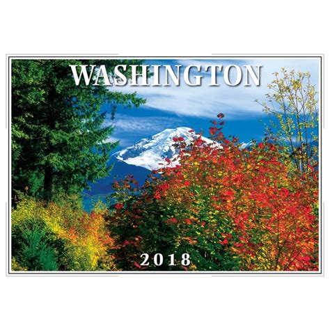 Washington Wall Calendar More Us States By Calendars Tanga