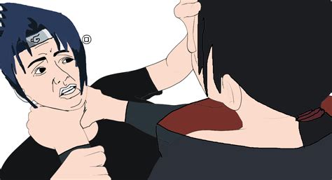Itachi Choking Sasuke Abby Choke Edits Know Your Meme