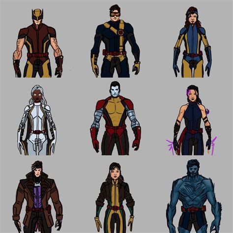 X Men Comics Quick Redesign X Men Marvel And Dc Characters