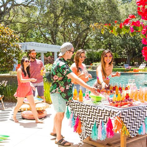 How To Throw A Crazy Colorful Pool Party Everyone Will Be Instagramming Pool Party Colorful