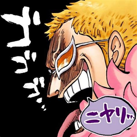 Doflamingo Stamp Deco One Piece One Piece Manga One Piece Drawing