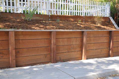 How To Build A Retaining Wall The Basic Woodworking