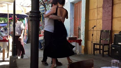 Tango On The Street Caminito Buenos Aires Arman Sahakyan And Johana Youtube