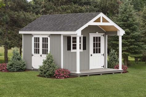 Garden Shed With Porch Manor Garden Shed Stoltzfus Structures