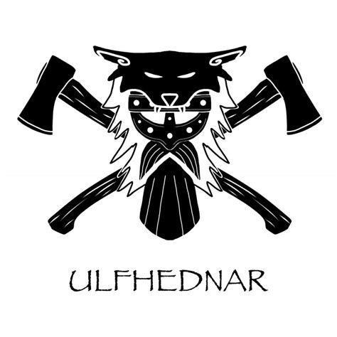Ulfhednar Car Sticker Wolf Warrior Decal Art From