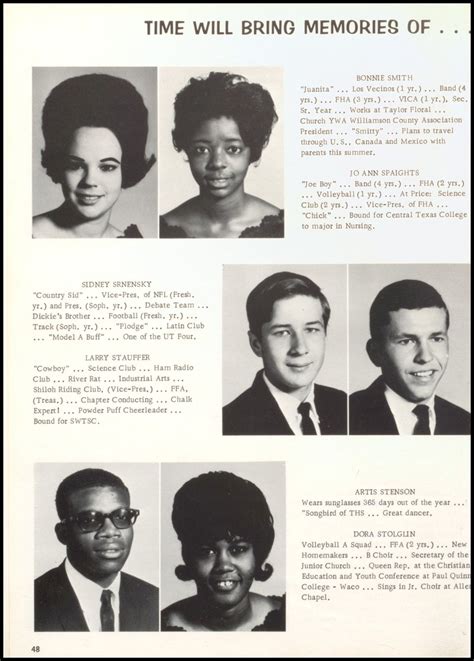 1968 Taylor High School Yearbook | High school yearbook, School yearbook, Yearbook