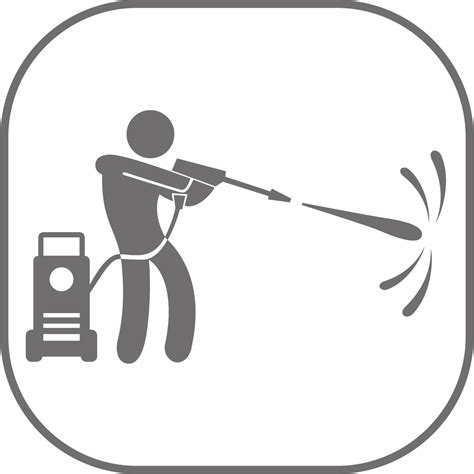 Pressure washers cartoon 1 of 2. High Pressure Pump Icon - High Pressure Washer Icon ...