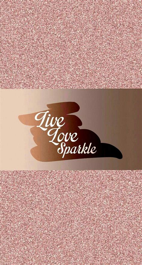 Rose Gold Glitter Wallpaper Live Love Sparkle Rose Gold Wallpaper