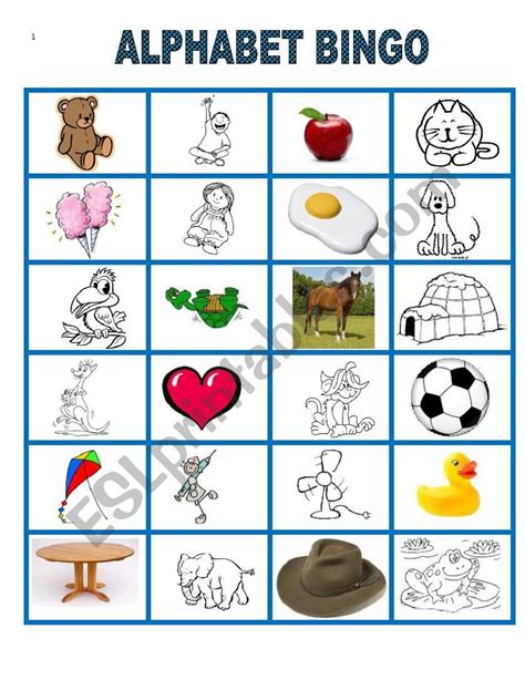 Alphabet Bingo Free Printable Stay At Home Mum