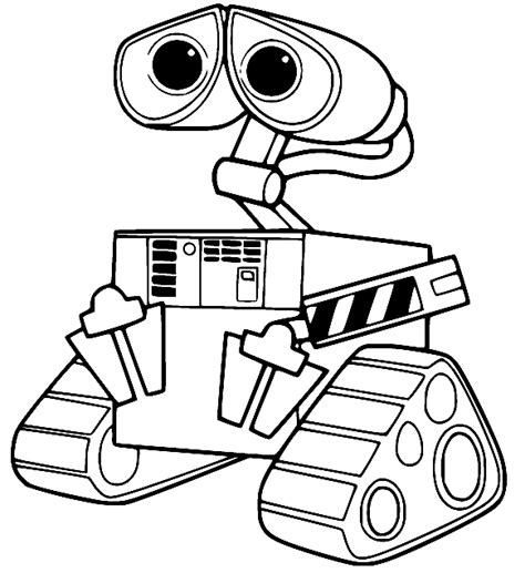 Wall E And Flying Eve Coloring Pages Wall E Coloring Pages Coloring