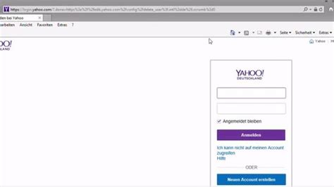 ( userwunsch ) in diesem kleinen tutorial wird erklärt wie man ein einen bestehenden yahoo account am besten deaktiviert und nach 90 tagen automatisch. Yahoo: So können Sie Ihren Account löschen - CHIP