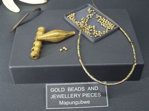 Gold Jewellery Mapungubwe Illustration World History Encyclopedia