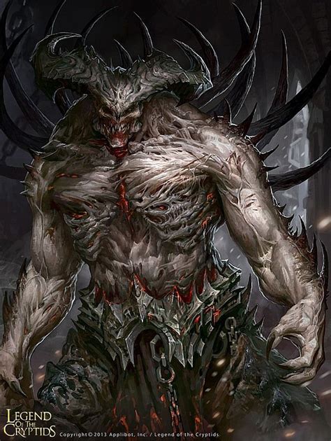 Conceptual Art By Changming Xu Fantasy Demon Fantasy Monster