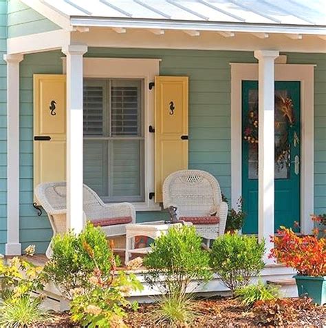 Best Beach House Exterior Paint Colors Blue And White House Beach