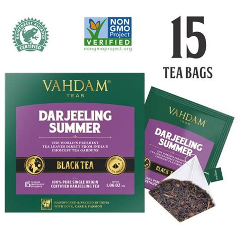 Buy Vahdam Darjeeling Summer Second Flushblack Tea Online At Best Price Of Rs 250 Bigbasket