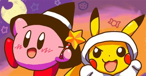 Kirby Pokémon Kirby Happy Halloween 2017 Pixiv