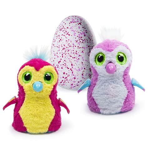 Hatchimals Hatching Egg Interactive Creature Penguala Pink Egg By